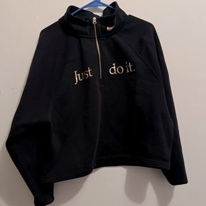 Nike half zipper sweatshirt